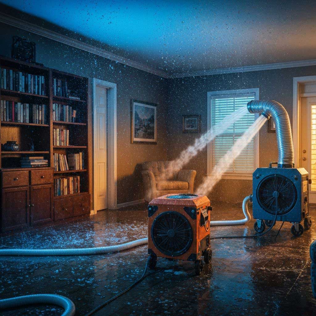 Restore Our Home - Essential Safety Measures During Water Extraction and Drying