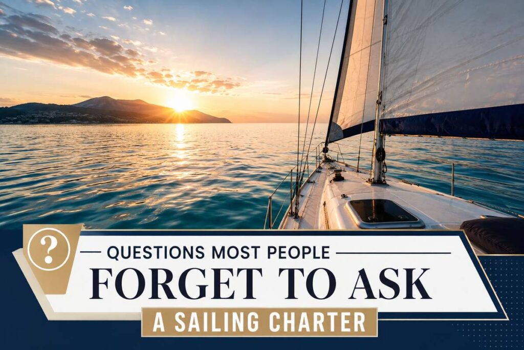 Questions Most People Forget to Ask a Sailing Charter Before You Book